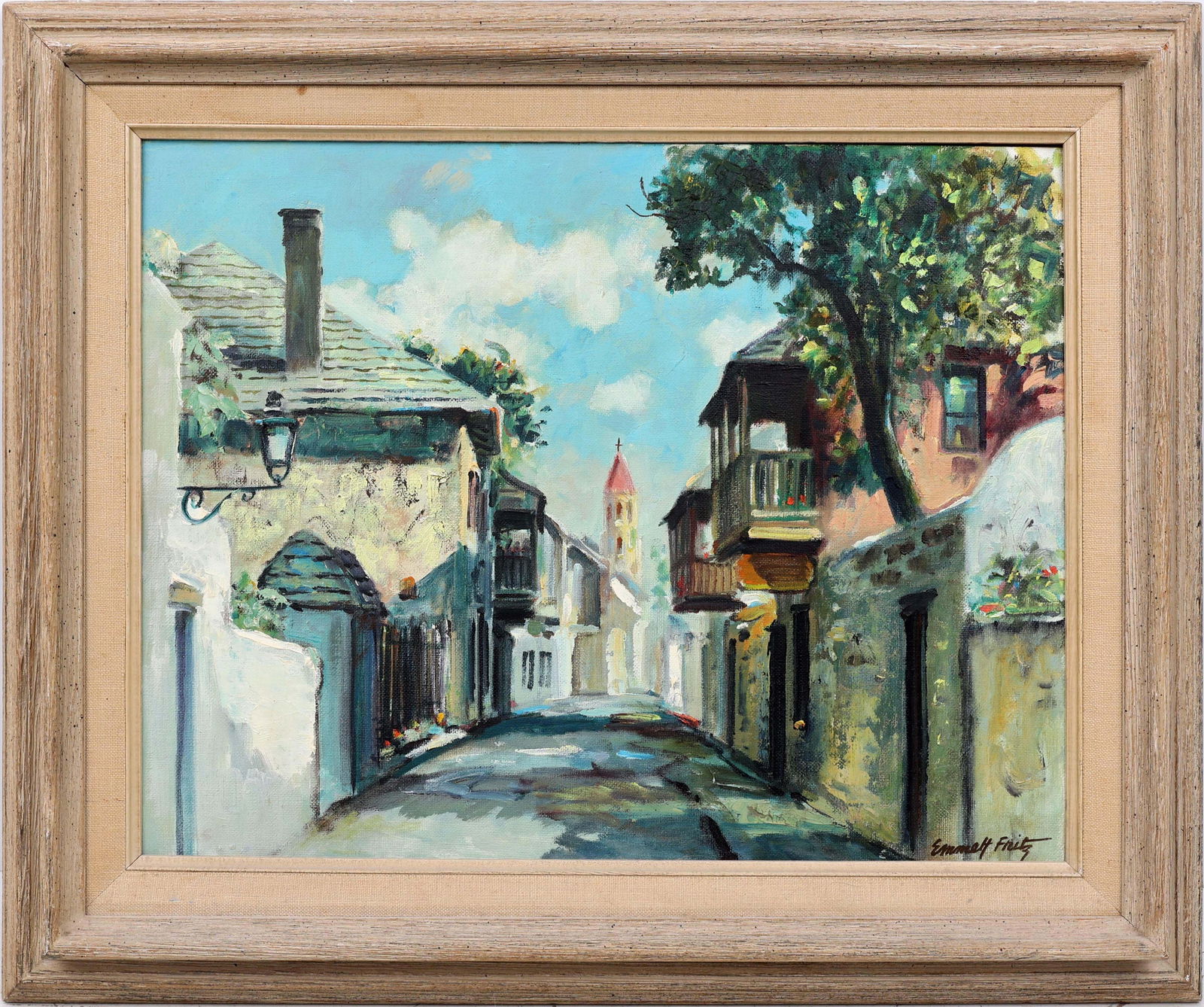 EMMET FRITZ FLORIDA ARTIST AVILES STREET CHARM (1 of 4)