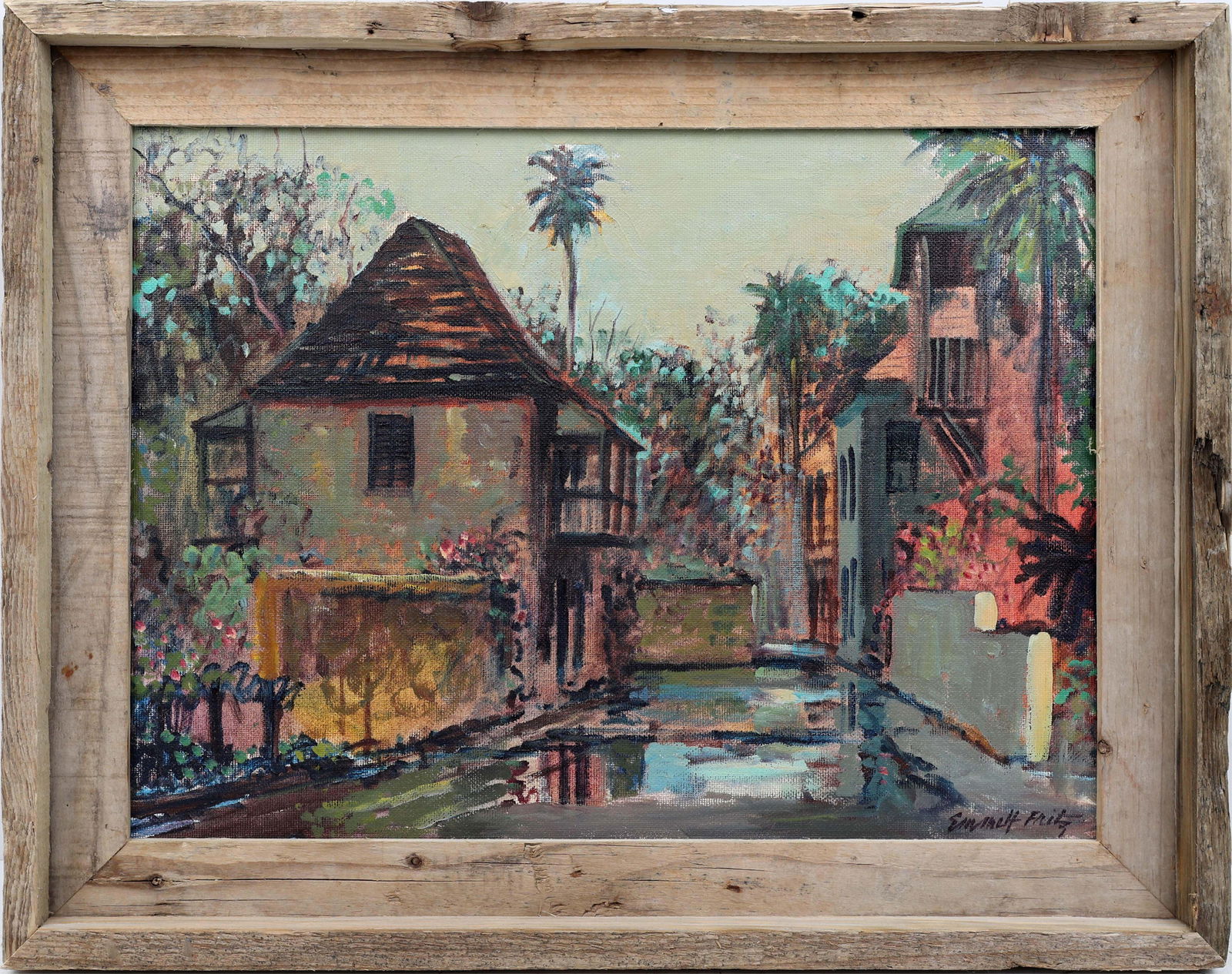 EMMET FRITZ FLORIDA ARTIST ROAD TO THE FORT (1 of 4)