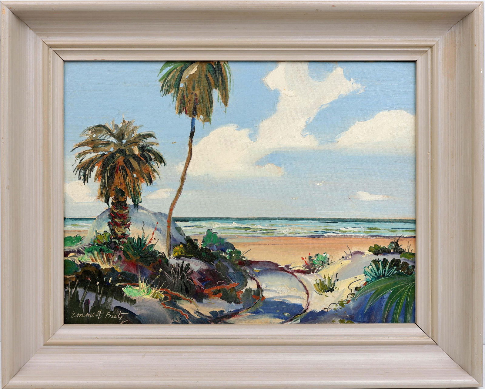 EMMET FRITZ FLORIDA ARTIST SPANISH TOWN CHARM (1 of 4)