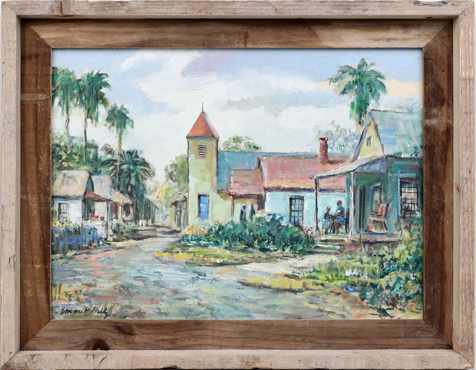 EMMET FRITZ FLORIDA ARTIST COLONIAL ST. AUGUSTINE (1 of 4)