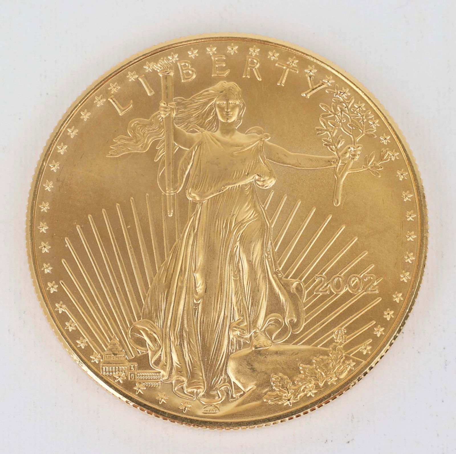 ONE OUNCE GOLD UNITED STATES EAGLE (1 of 2)