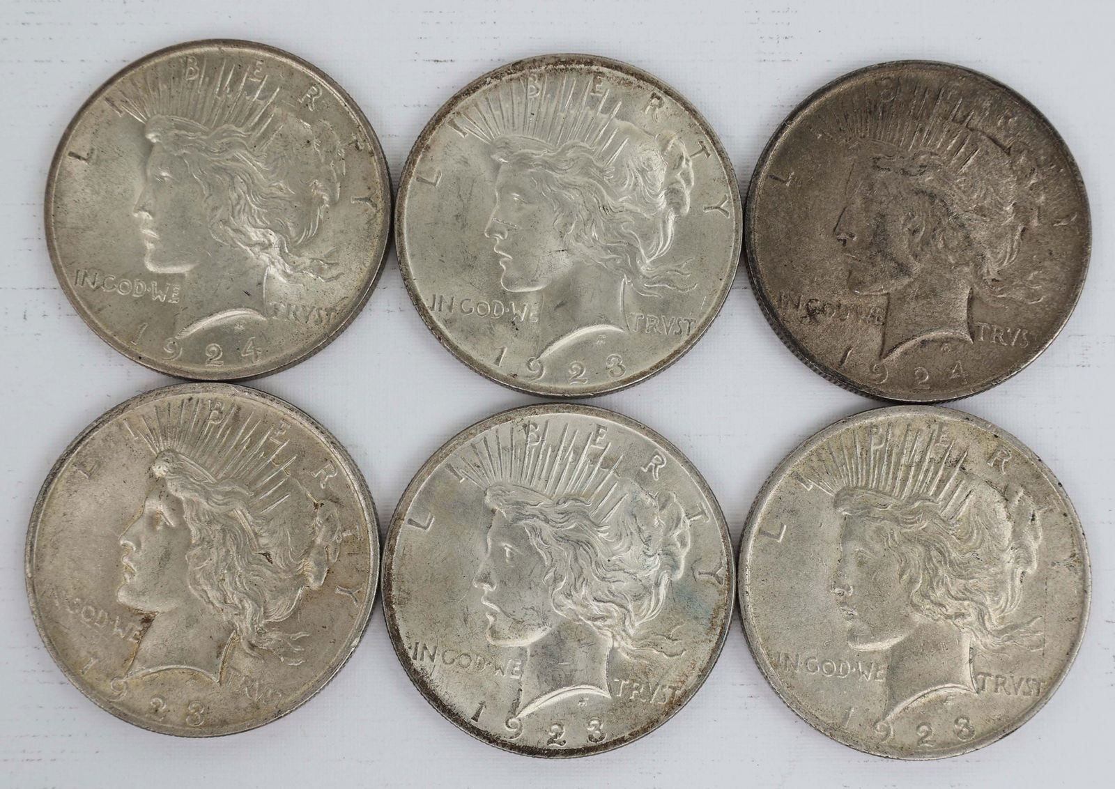 $1.00 SILVER PEACE DOLLAR COLLECTION (1 of 2)