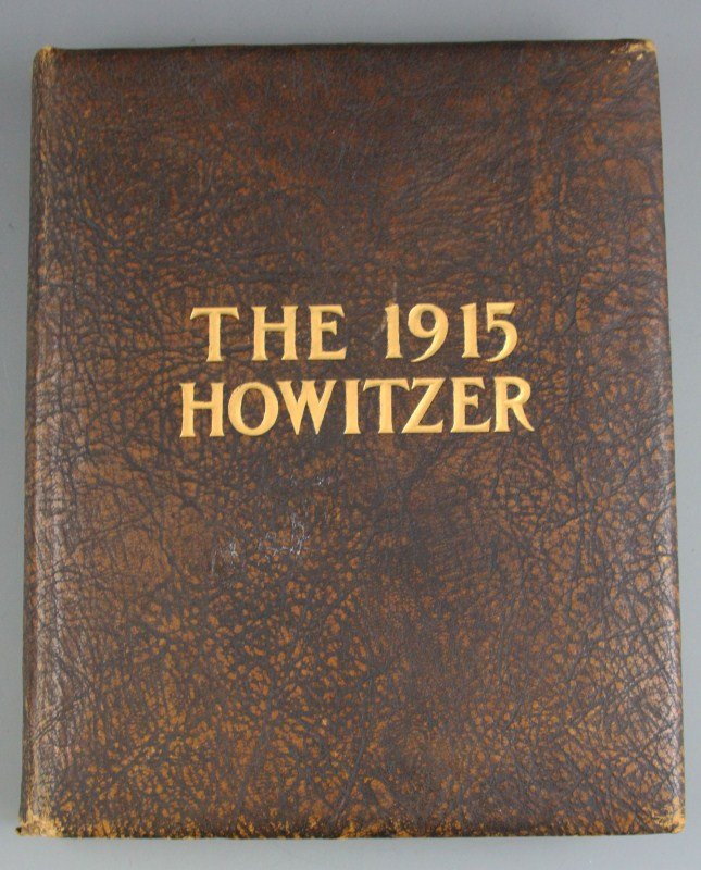 BRADLEY & EISENHOWER 1915 WESTPOINT YEAR BOOK: BRADLEY & EISENHOWER 1915 WESTPOINT YEAR BOOK The 1915 Howitzer, USMA, West Point, Year book of the Unites States Corps of Cadets. Graduates include two future five-star generals; Omar Nelson Bradley