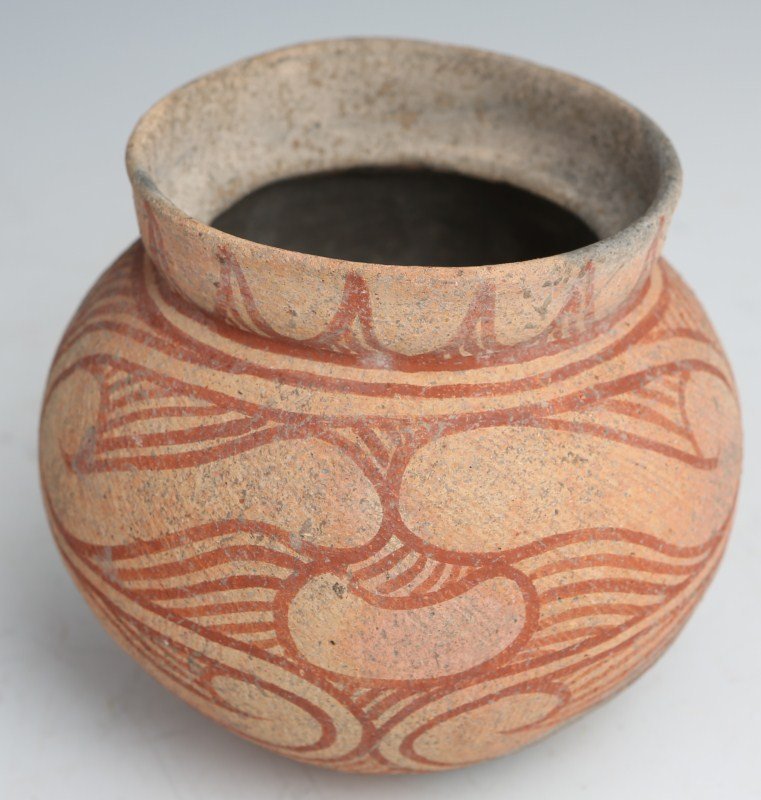 ANCIENT BAN CHIANG PAINTED POTTERY JAR - 2