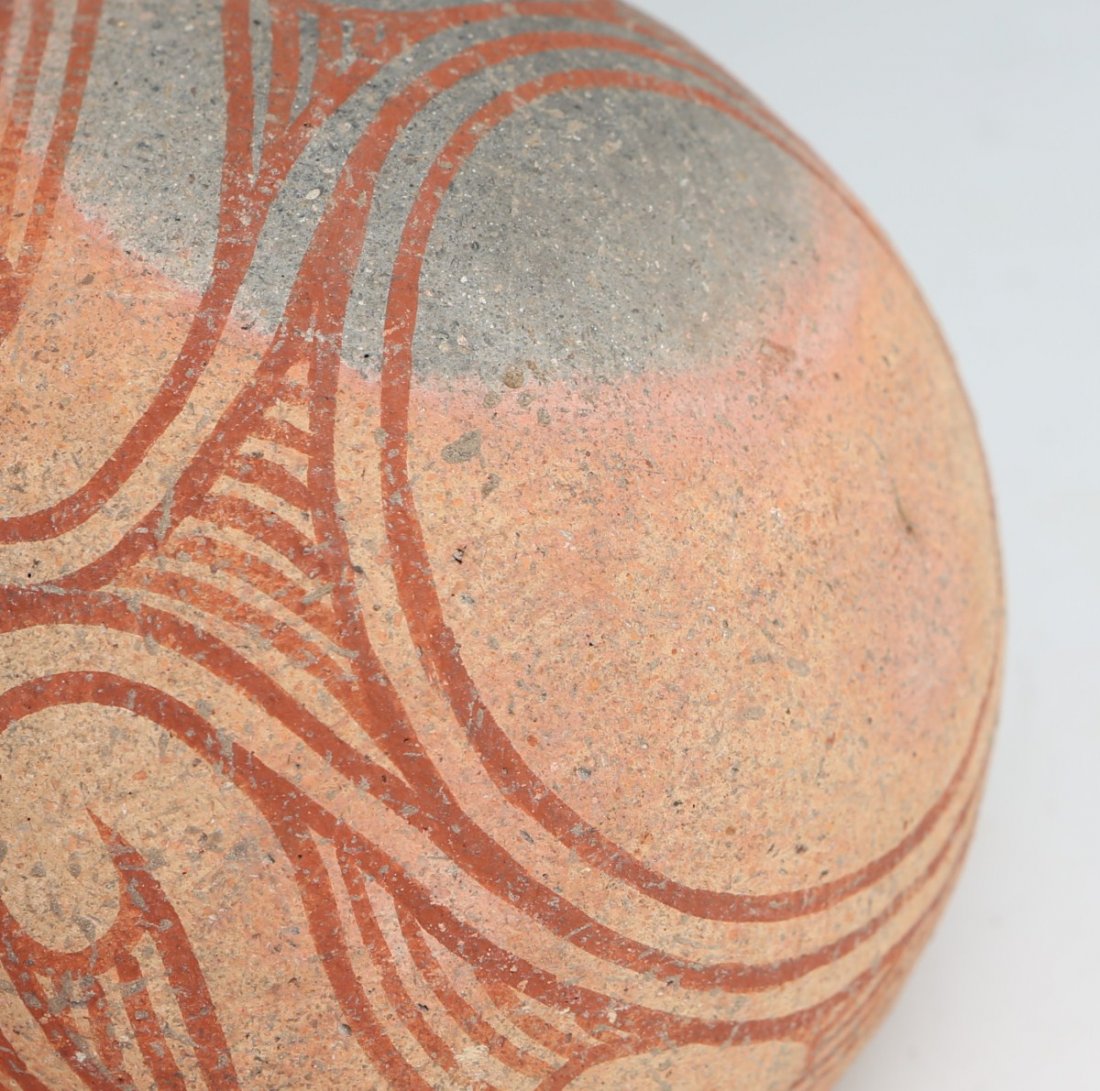 ANCIENT BAN CHIANG PAINTED POTTERY JAR - 3