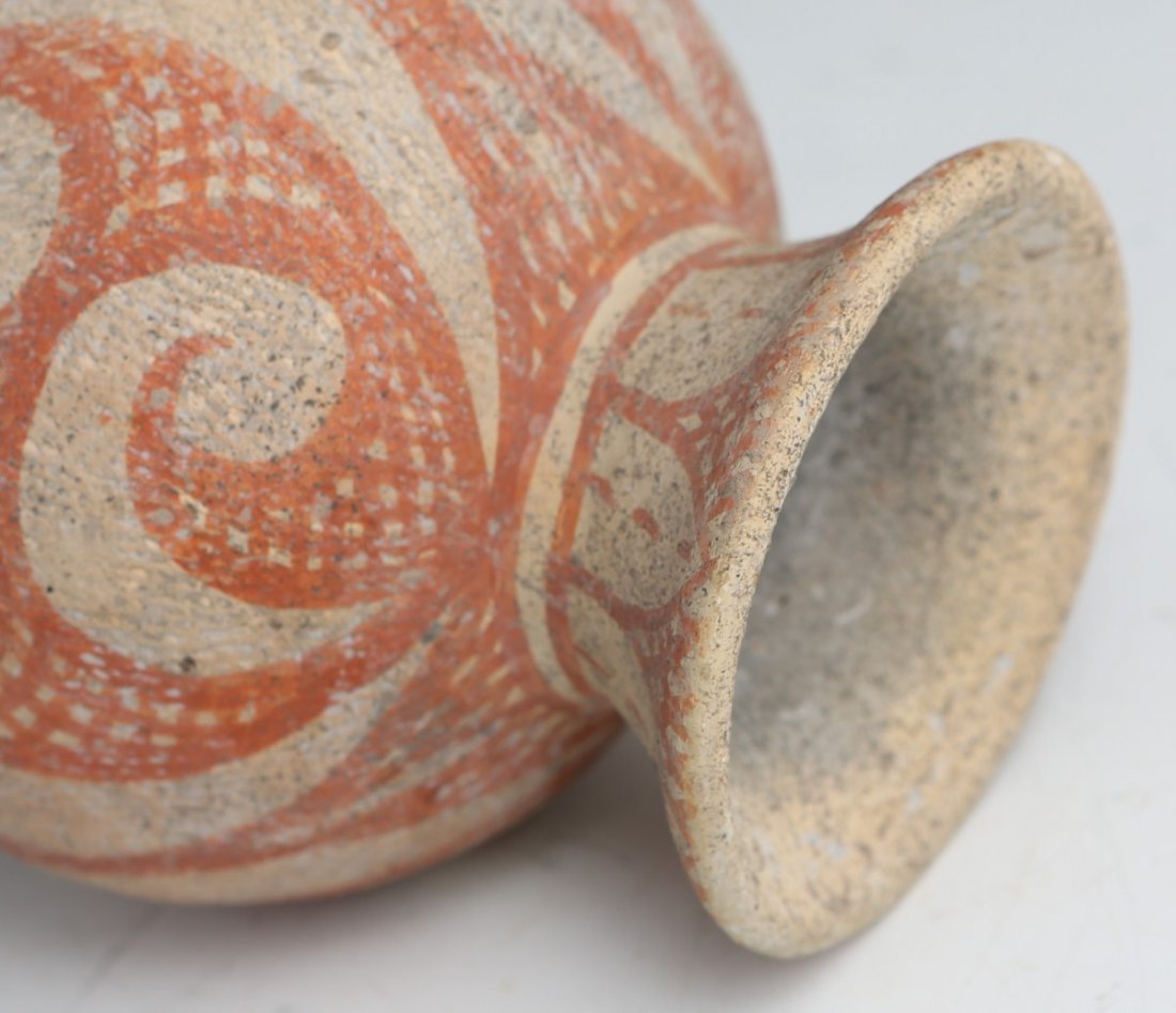 ANCIENT BAN CHIANG PAINTED POTTERY JAR - 3