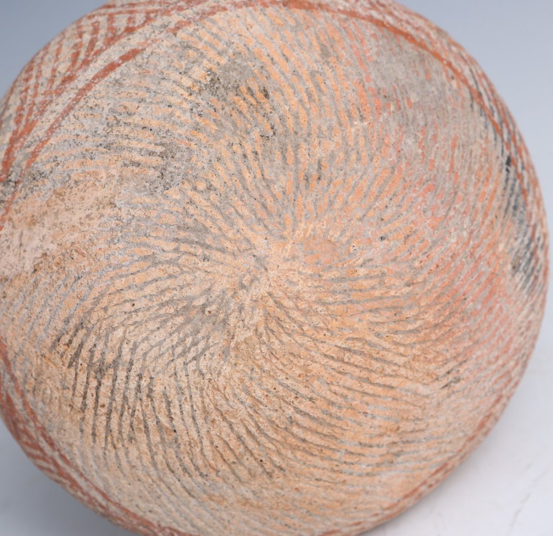 ANCIENT BAN CHIANG PAINTED POTTERY JAR - 2