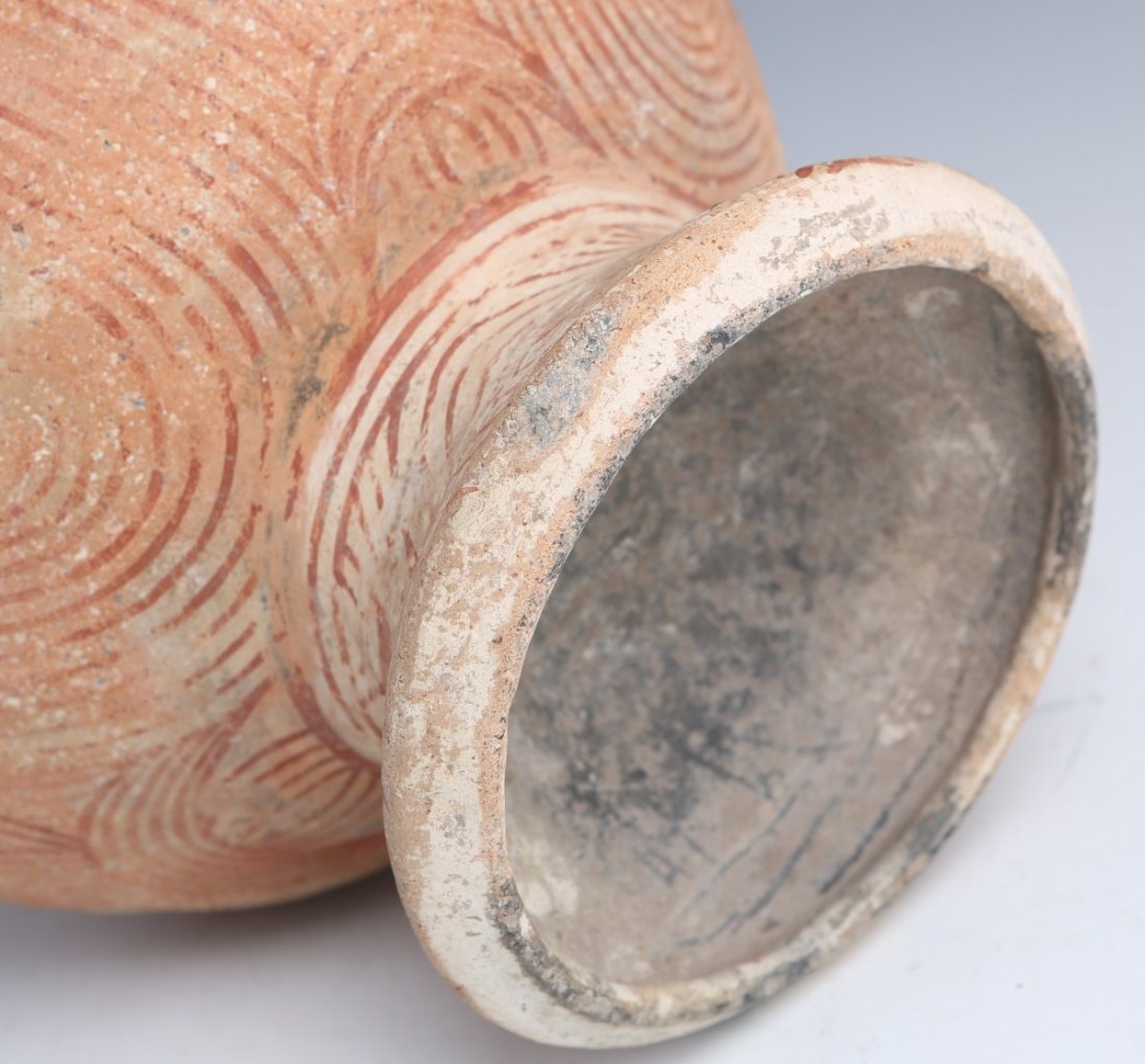 ANCIENT BAN CHIANG PAINTED POTTERY JAR - 3