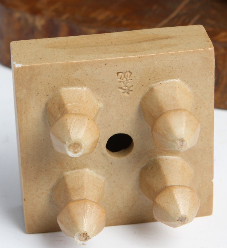 FIGURAL GROUP OF JAPANESE GOMOKU GAME PLAYERS - 4