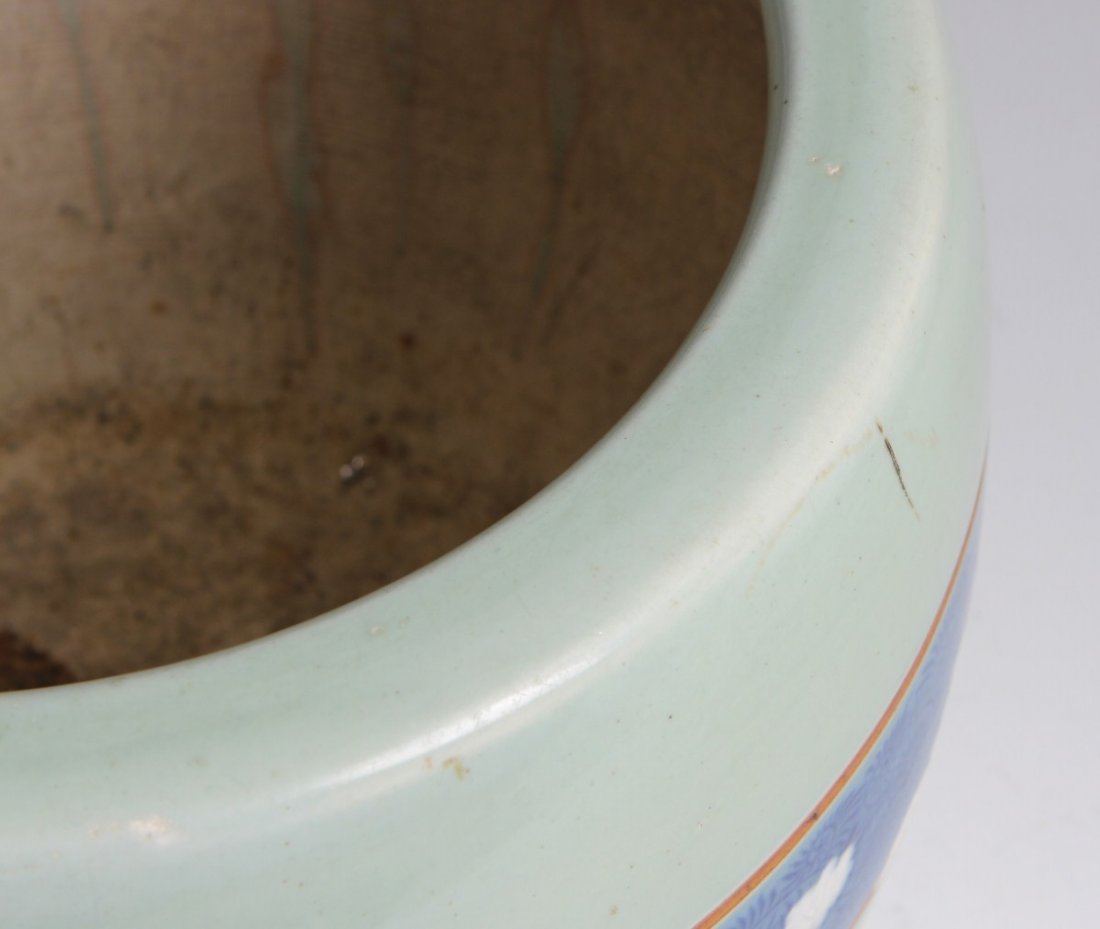 ASIAN CERAMIC PLANTER - 2