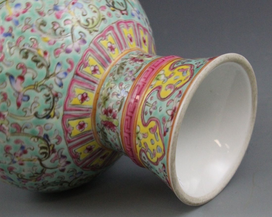 CHINESE FAMILLE ROSE GOBLET - 2