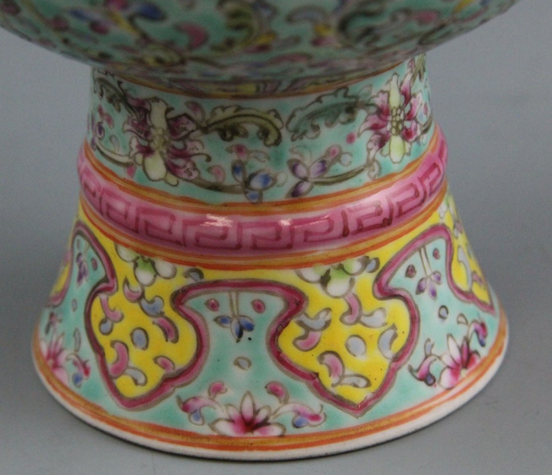 CHINESE FAMILLE ROSE GOBLET - 3