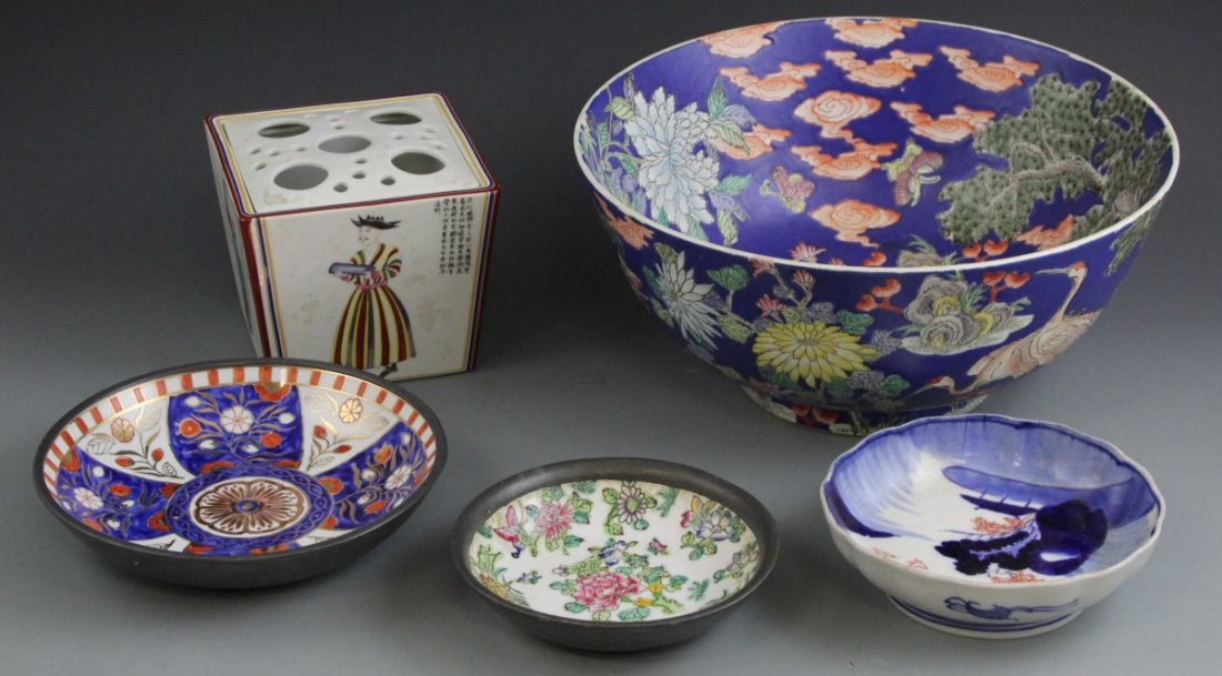 JAPANESE STYLE PORCELAIN ITEMS NEIMAN MARCUS