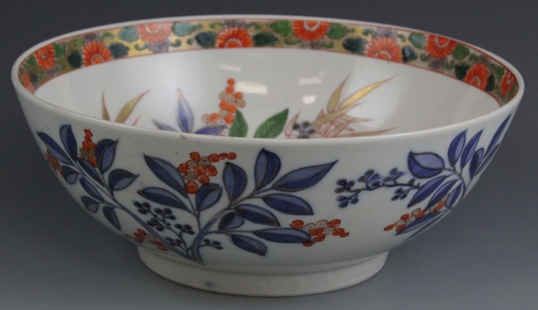 19TH C JAPANESE IMARI BOWL