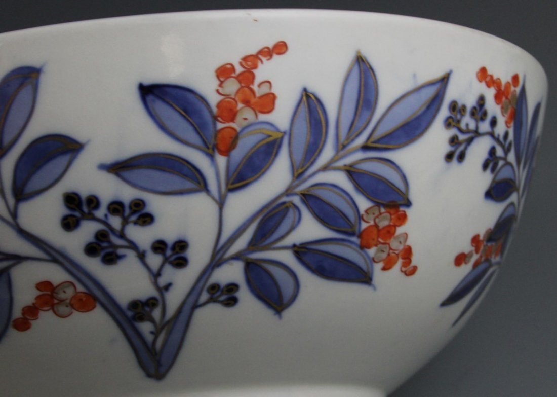 19TH C JAPANESE IMARI BOWL - 3