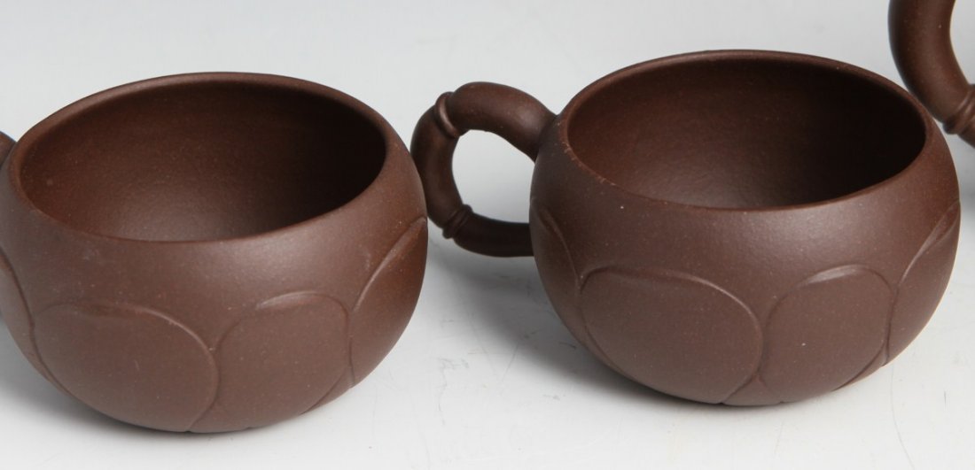 YIXING ZISHA LOTUS TEA SET - 2