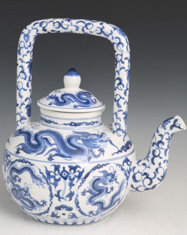 HUNDRED FLOWER MOVEMENT TEAPOT AFTER MING/CHENGHUA