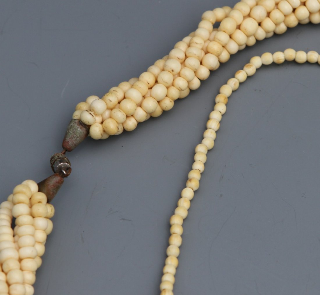 (2) IVORY NECKLACES - 4