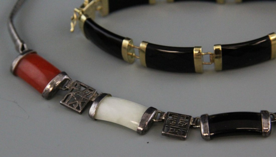 ASIAN LINK NECKLACE WITH BRACELET - 2