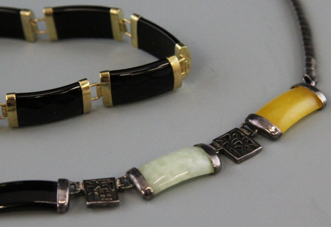 ASIAN LINK NECKLACE WITH BRACELET - 3
