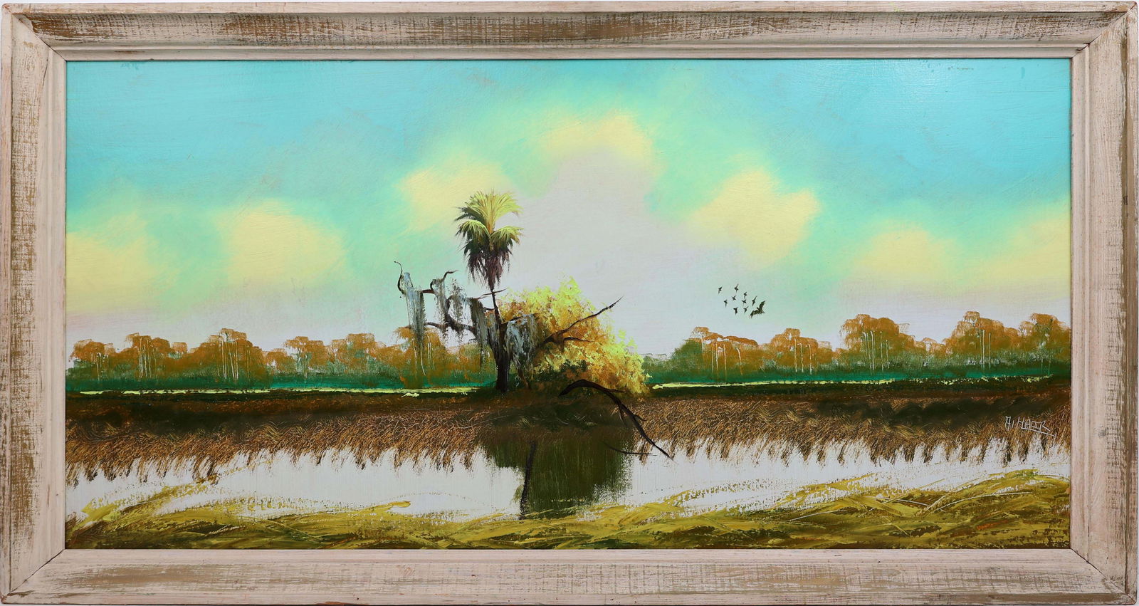 ALFRED HAIR FLORIDA HIGHWAYMEN TEAL SKIES (1 of 5)