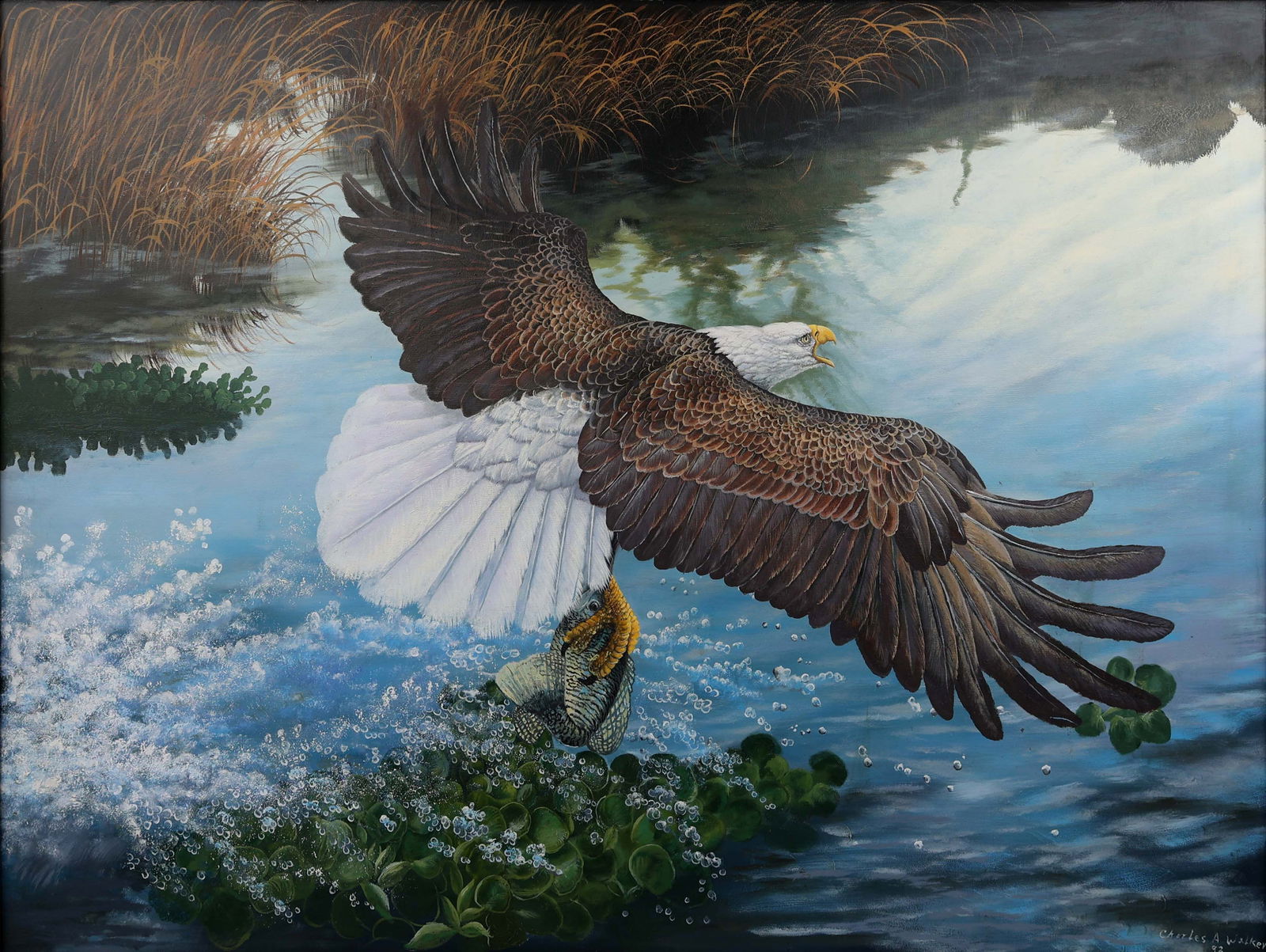 CHARLES WALKER FLORIDA HIGHWAYMEN EAGLE GLORY - 2
