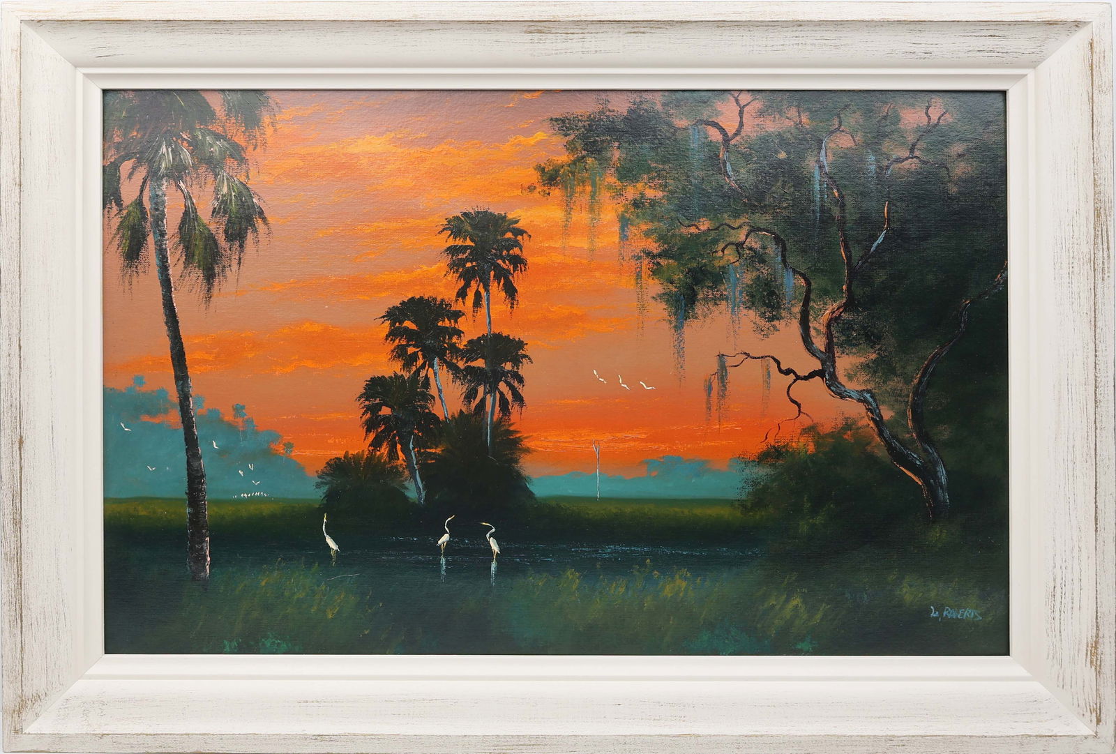 LIVINGSTON ROBERTS FLORIDA HIGHWAYMEN FIRE SKY SUN (1 of 4)