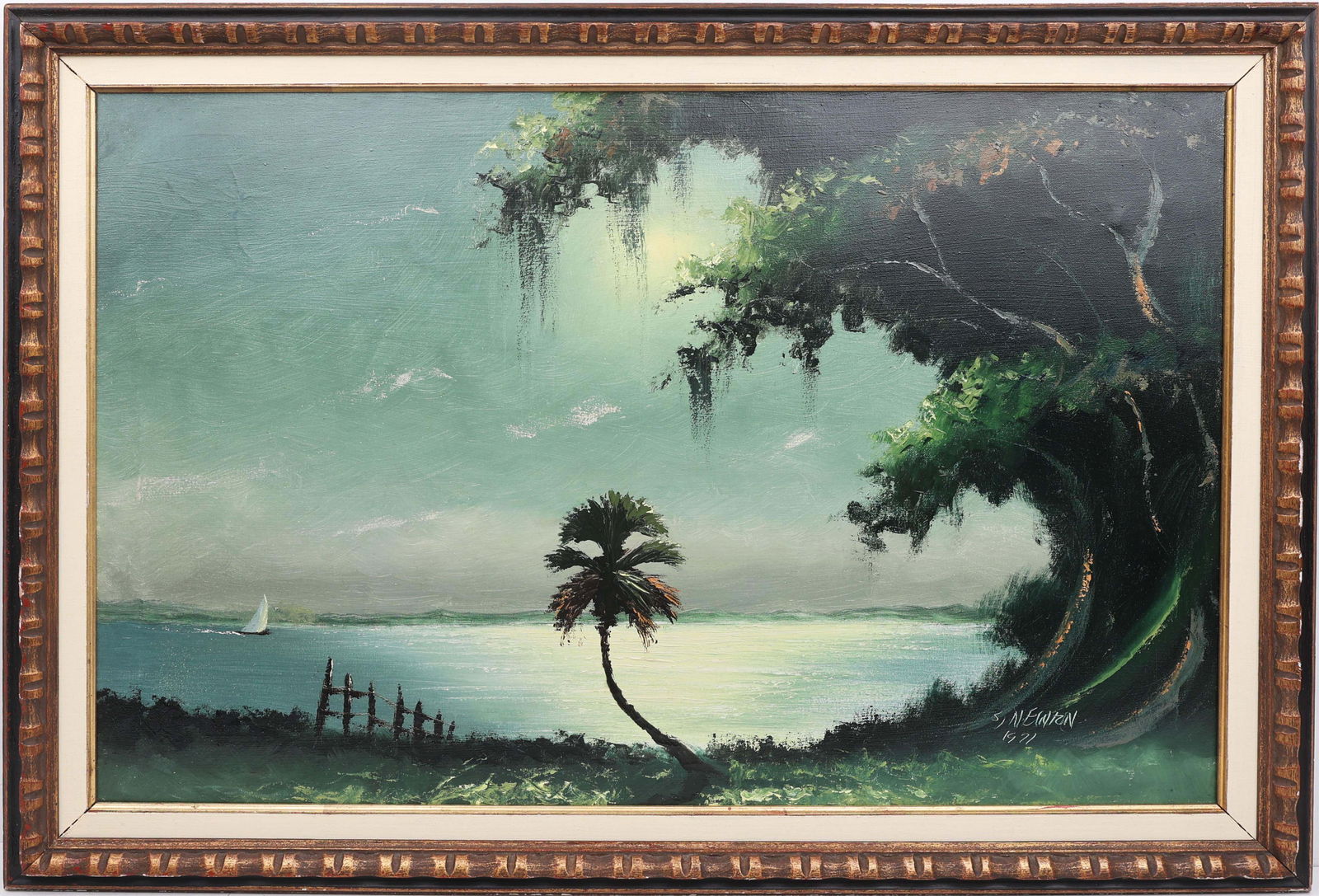 SAM NEWTON FLORIDA HIGHWAYMEN SAILING IN MOONLIGHT (1 of 4)