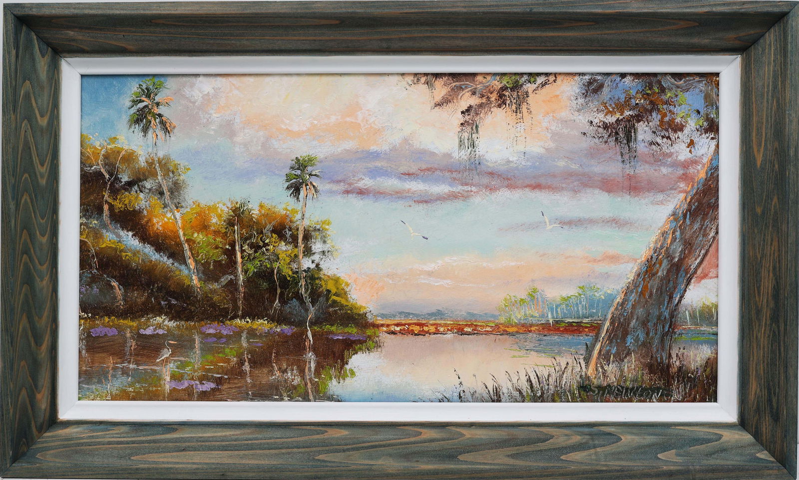 SAM NEWTON FLORIDA HIGHWAYMEN HYACINTH SHORELINE (1 of 4)