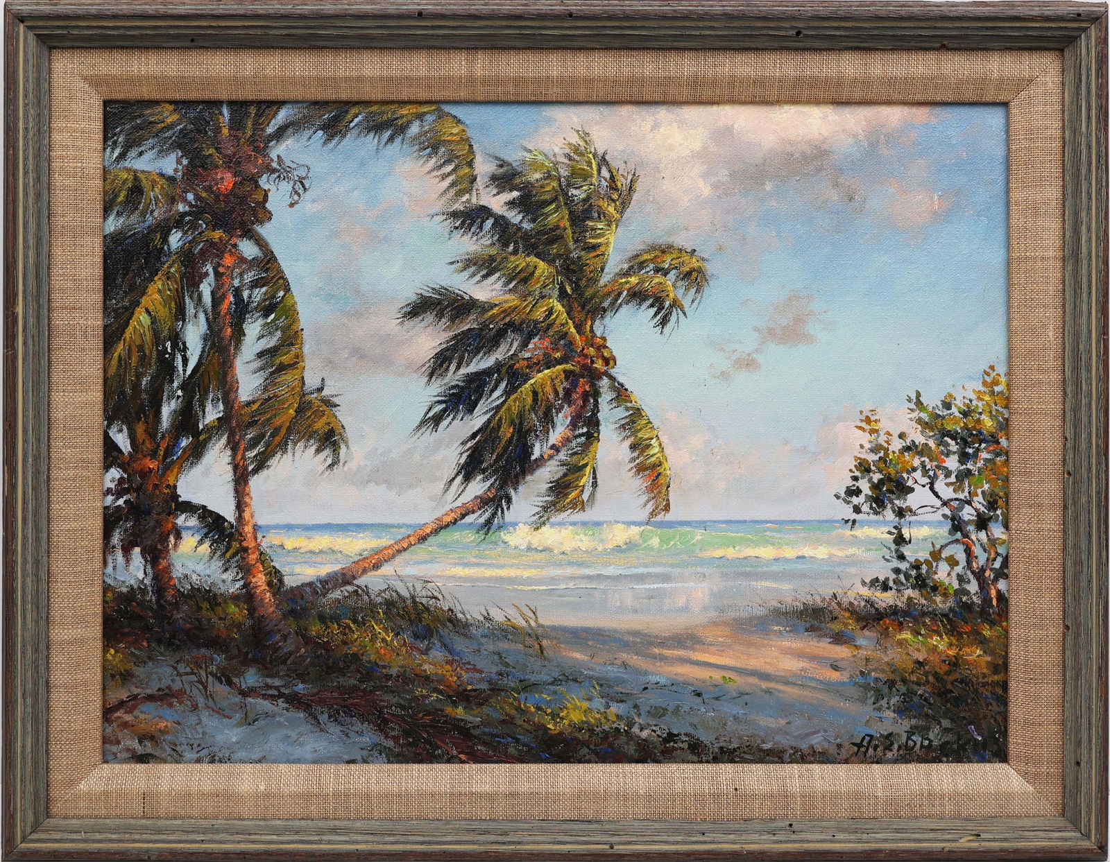 A.E. BACKUS FLORIDA ARTIST EAST COAST 1969 (1 of 4)