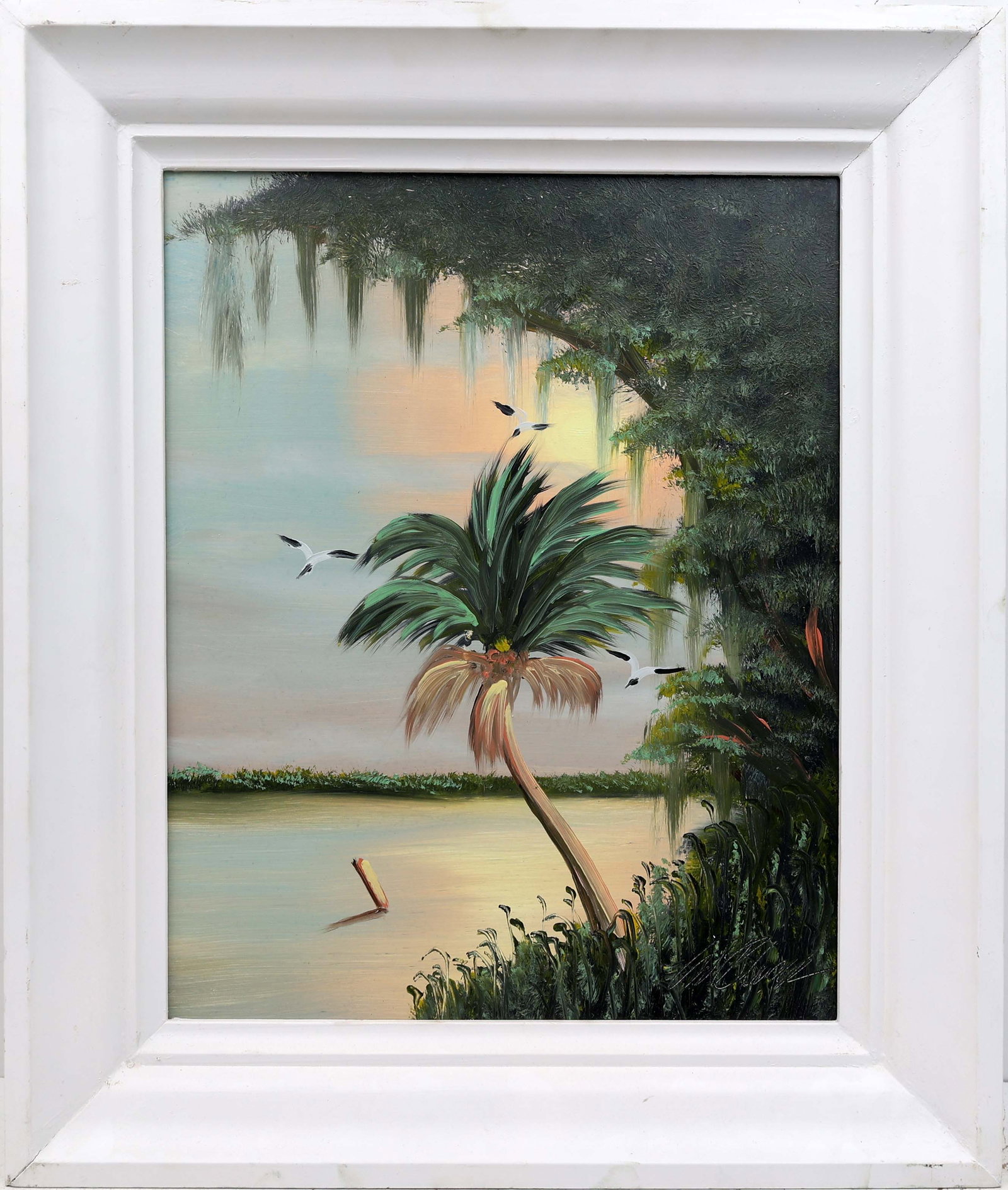 AL BLACK FLORIDA HIGHWAYMEN LONE PALM SUNSET (1 of 4)