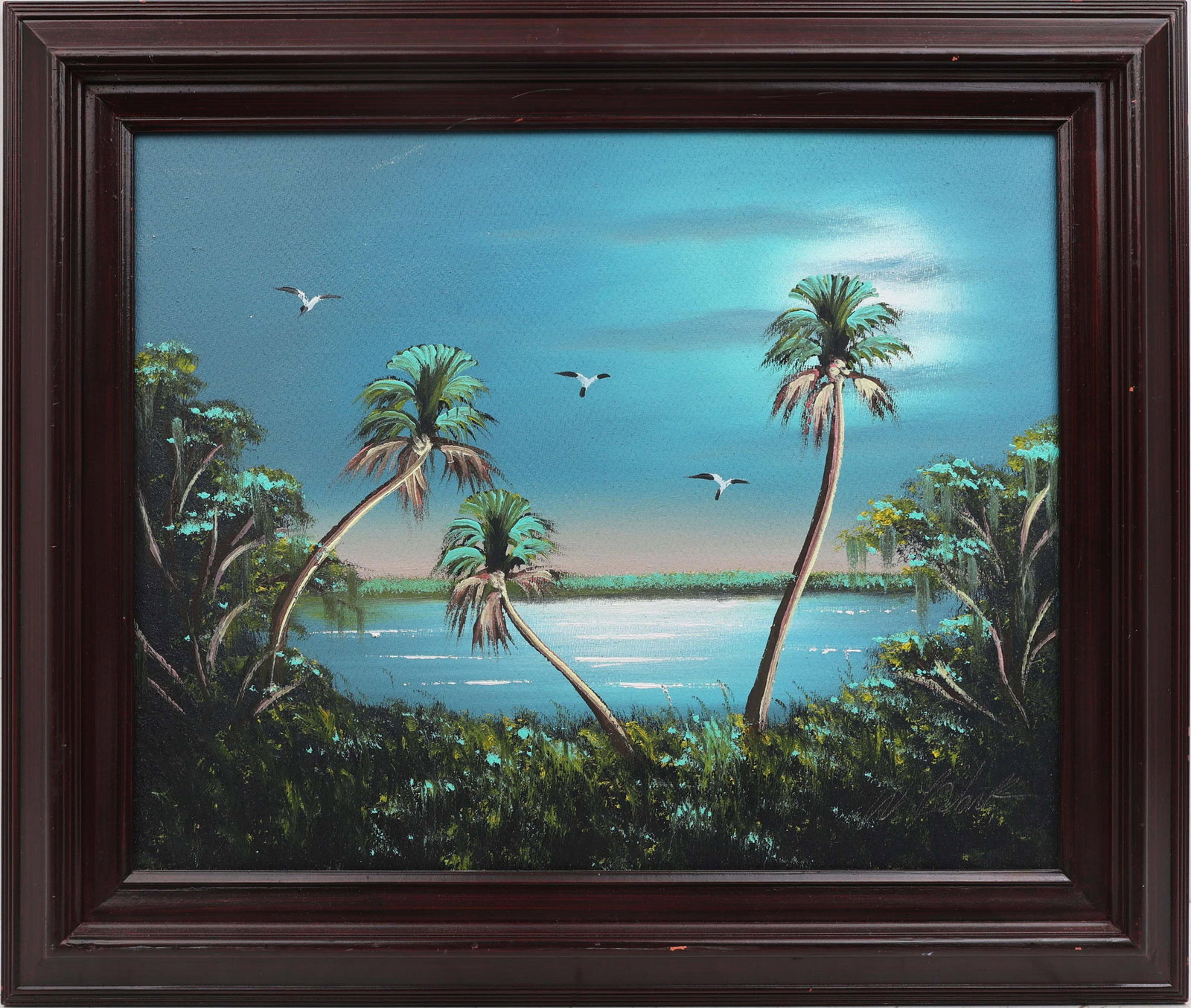AL BLACK FLORIDA HIGHWAYMEN THREE PALMS (1 of 4)
