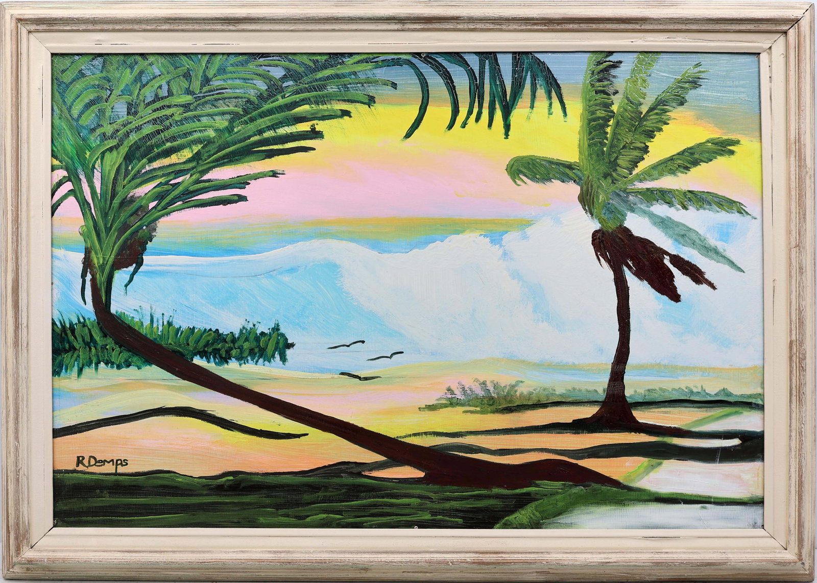 RODNEY DEMPS FLORIDA HIGHWAYMEN LEANING PALM (1 of 4)