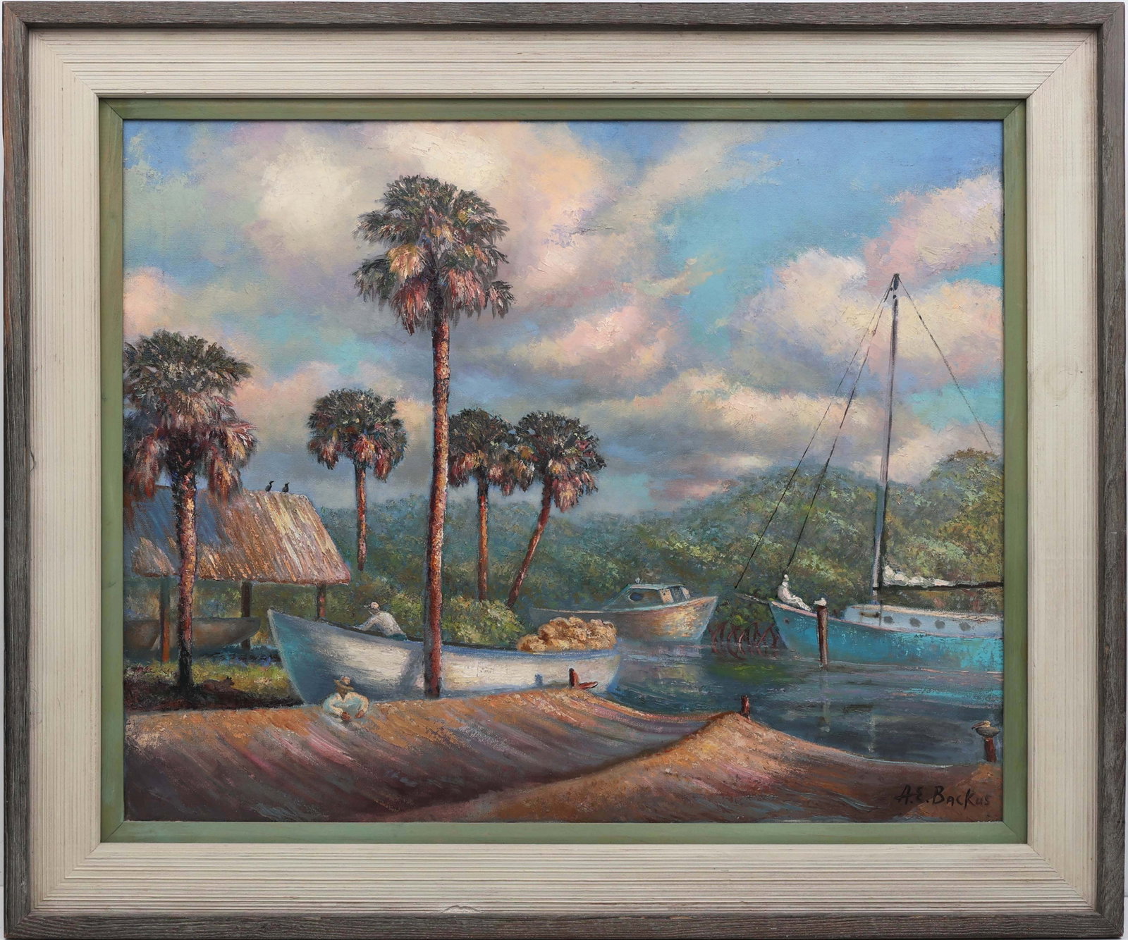 A.E. BACKUS FLORIDA ARTIST HISTORICAL TREASURE (1 of 5)