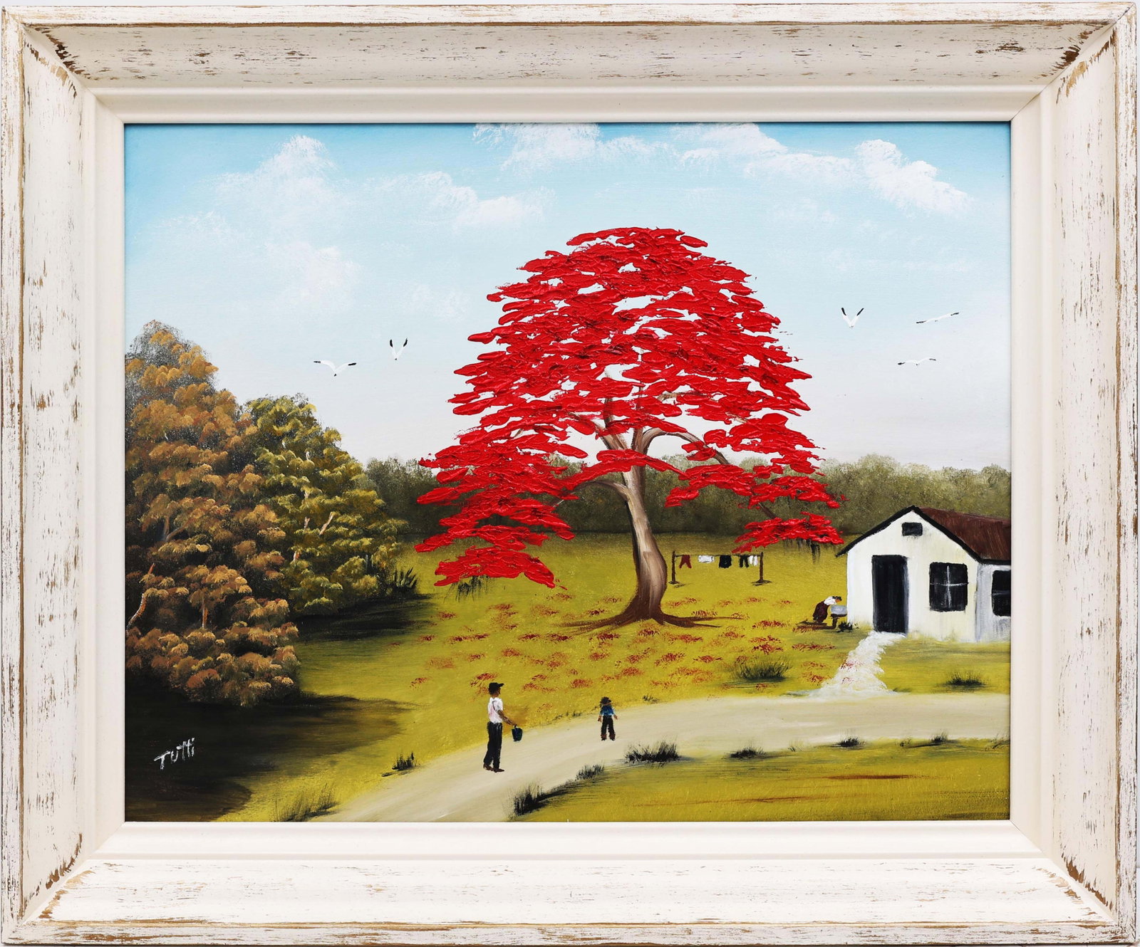 TUTTI JENKINS FLORIDA ARTIST WASHERWOMAN POINCIANA (1 of 4)