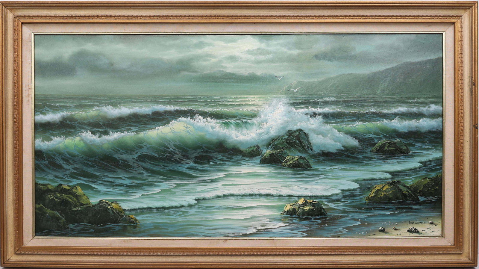 JUNE NELSON OZZIE & HARIETT CALIFORNIA COASTLINE (1 of 4)