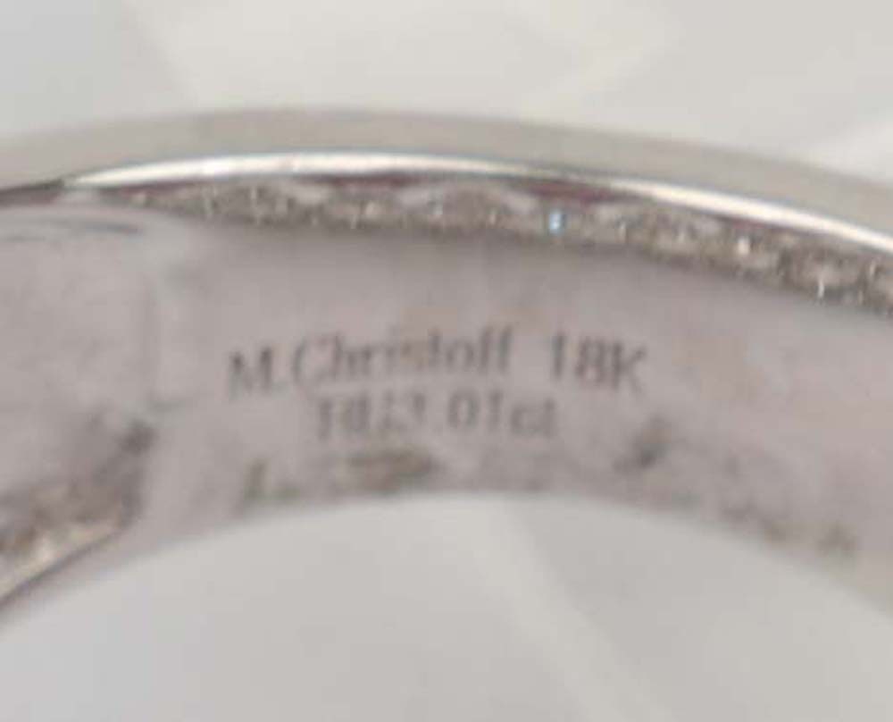 18K RUBY DIAMOND RING MICHAEL CHRISTOFF - 4