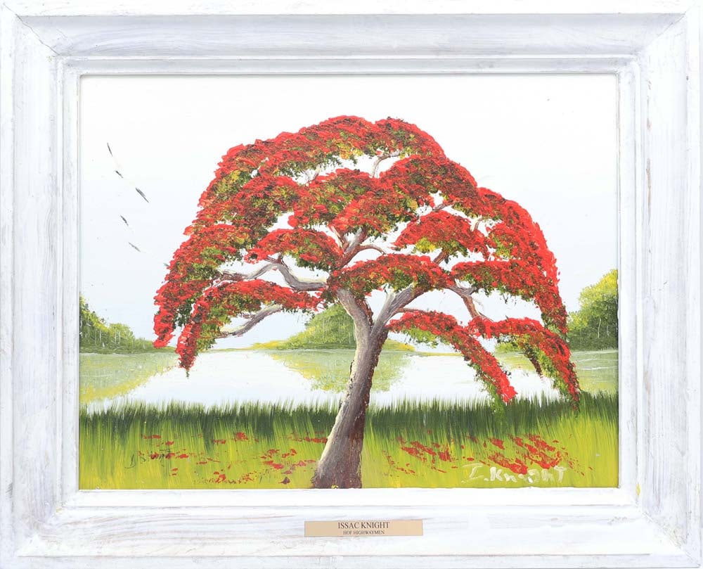 ISAAC KNIGHT FLORIDA HIGHWAYMEN VIBRANT POINCIANA (1 of 4)