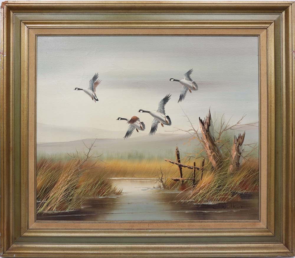 CHARLES WALKER FLORIDA HIGHWAYMEN WETLAND MALLARDS (1 of 4)
