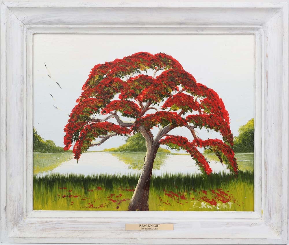 ISAAC KNIGHT FLORIDA HIGHWAYMEN VIBRANT POINCIANA (1 of 4)