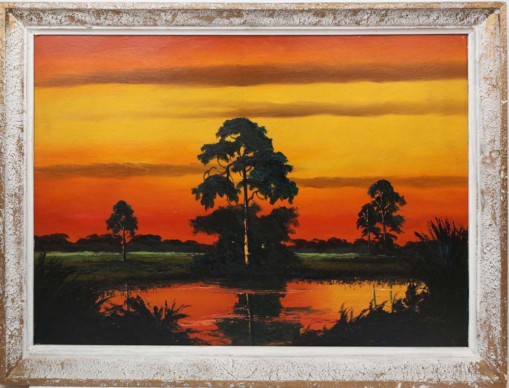 JAMES GIBSON FLORIDA HIGHWAYMEN ORANGE SUNSET (1 of 4)