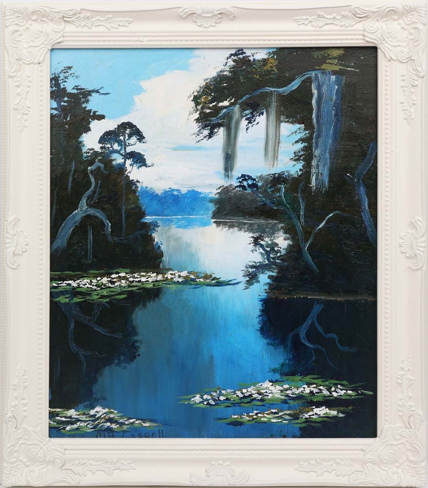 MARY ANN CARROLL FLORIDA HIGHWAYMEN LAST PAINTING (1 of 4)