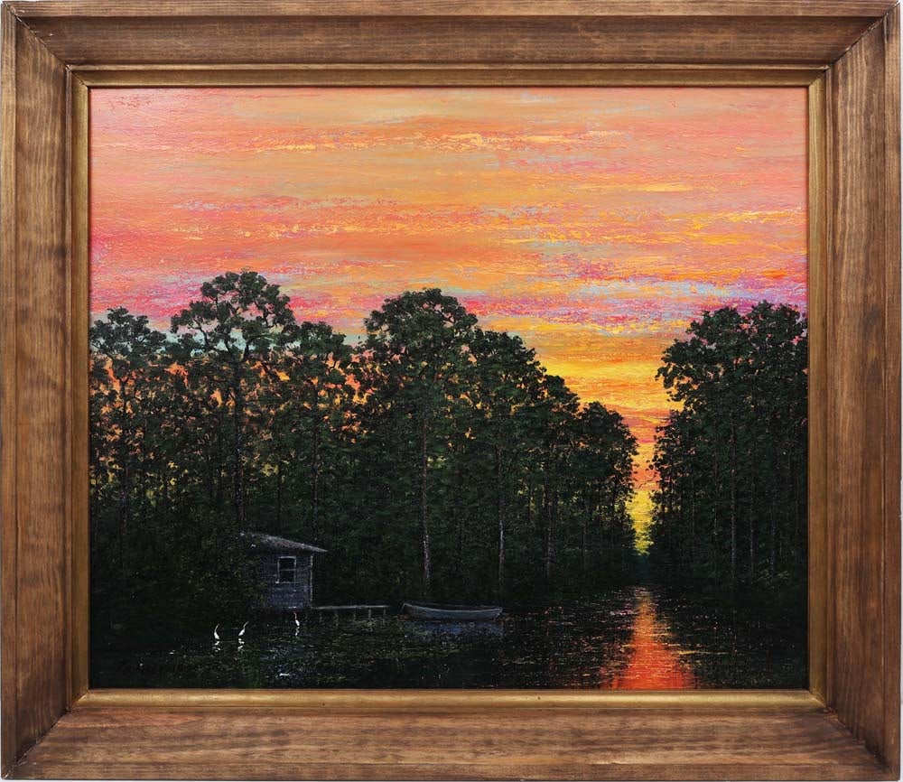 ROY MCLENDON JR. FLORIDA ARTIST FIRE SKY (1 of 4)