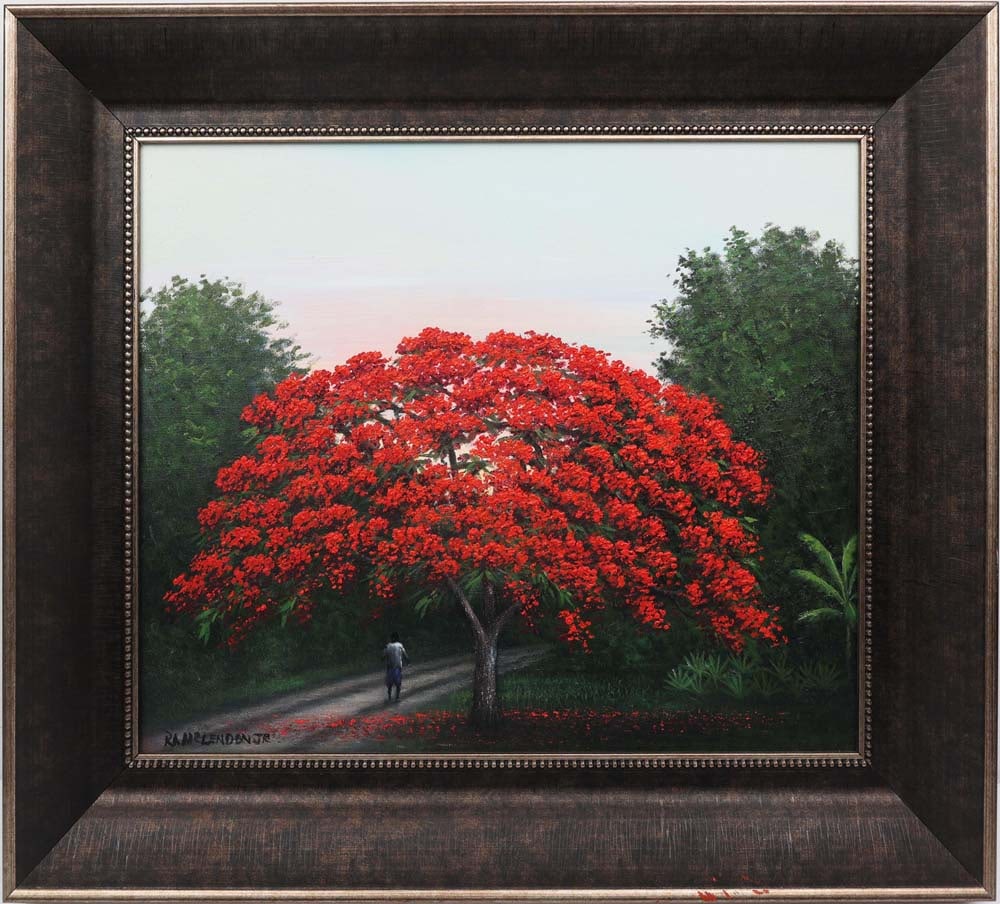 ROY MCLENDON JR. FLORIDA ARTIST POINCIANA WAY (1 of 4)