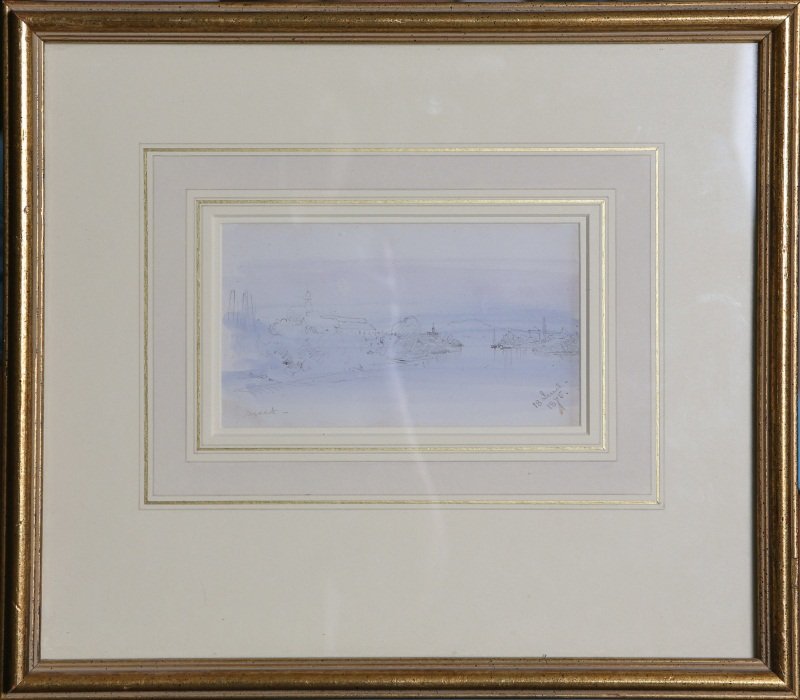 Sunset On Rhine Maj Gen Philip Bedingfield 1875