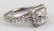 LADIES 14K GOLD DIAMOND ENGAGEMENT RING 2 CT GIA - 4