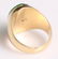 MEN'S 18K YELLOW GOLD APPLE GREEN JADE RING - 3