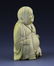 ANTIQUE CHINESE CARVED IVORY BUDDHA FIGURE - 4