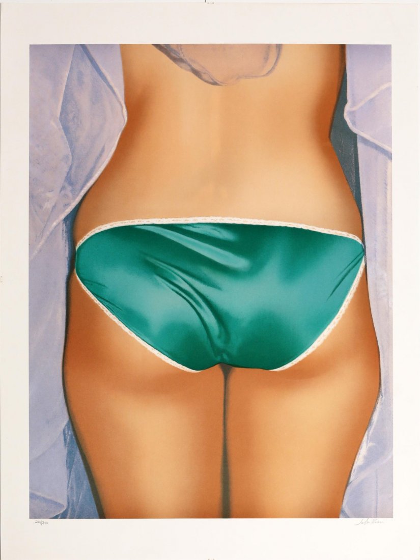 JOHN KACERE JILL SIGNED LITHOGRAPH: JOHN KACERE JILL SIGNED LITHOGRAPH John Kacere, "Jill," signed lithograph. Print #231/300. Image size: 25 x 19.25". Not framed. Size: 30 x 22.25"