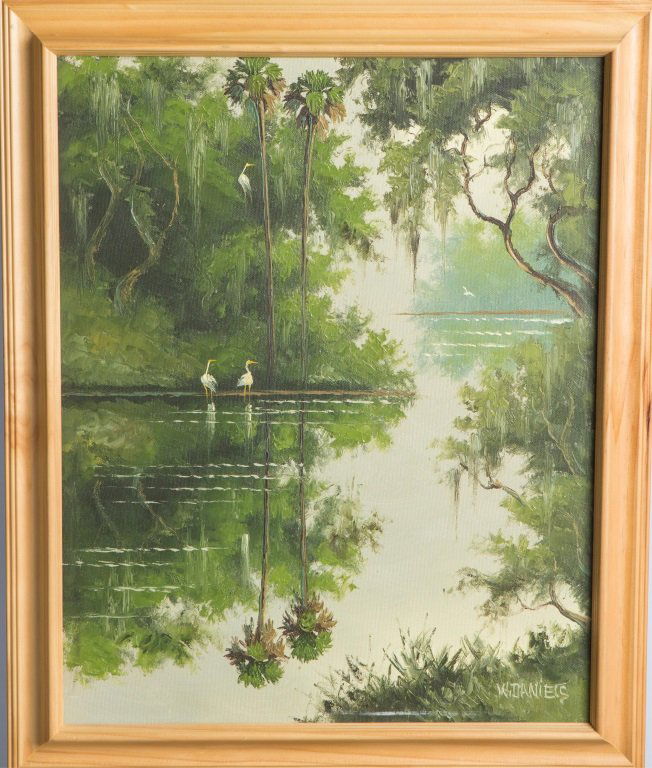 WILLIE DANIELS FLORIDA HIGHWAYMEN MARSH SCENE (1 of 4)